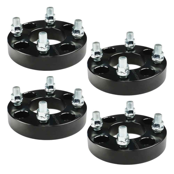 DURAFORCE 4× 1 inch 4x4 Black ATV Wheel Spacers Fit for EZ GO EZGO Club Car Golf Cart