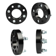 DURAFORCE 4× 1 inch 4x4 Black ATV Wheel Spacers Fit for EZ GO EZGO Club Car Golf Cart