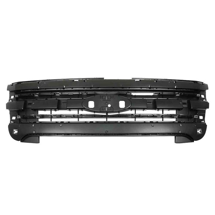 DURAFORCE Front Upper Grille Grill Black For Ford 2013 2014 2015 Police 2011-2015 Explorer