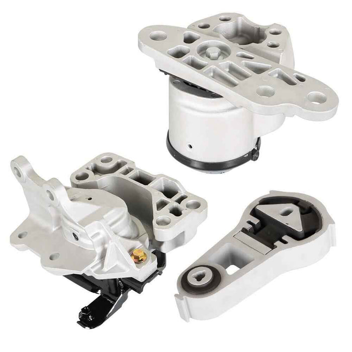 DURAFORCE Set of 3 Engine Motor & Trans. Mount Set For 11-15 Ford Explorer 3.5L Auto Trans