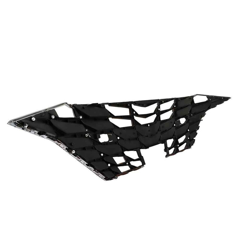 DURAFORCE For Hyundai Elantra 2021-2022 Front Upper Bumper Grille Black Chrome Grill Cover