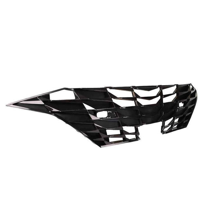 DURAFORCE For Hyundai Elantra 2021-2022 Front Upper Bumper Grille Black Chrome Grill Cover