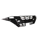 DURAFORCE For Hyundai Elantra 2021-2022 Front Upper Bumper Grille Black Chrome Grill Cover