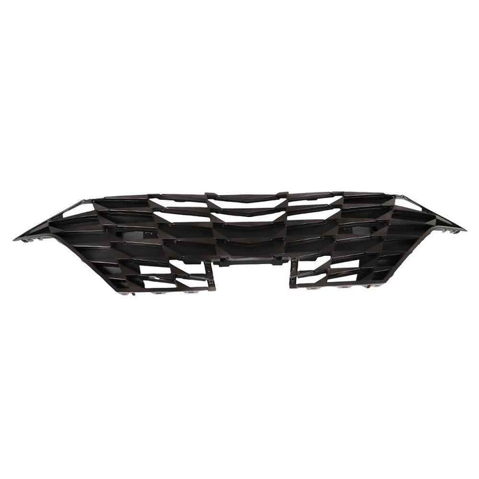 DURAFORCE For Hyundai Elantra 2021-2022 Front Upper Bumper Grille Black Chrome Grill Cover