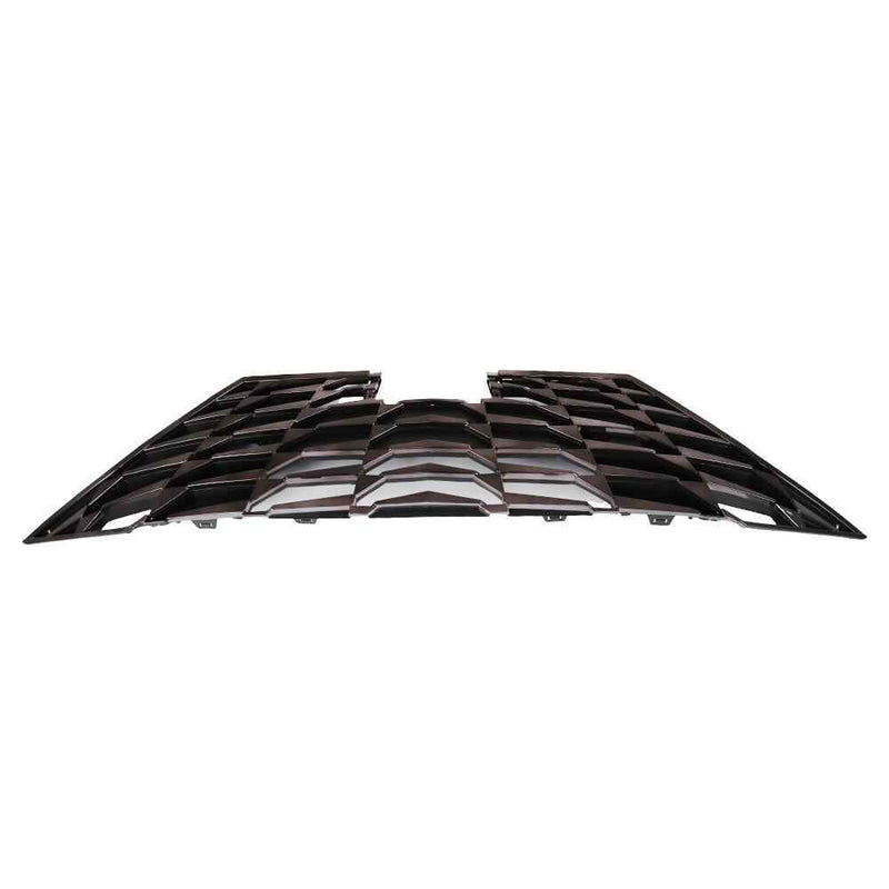 DURAFORCE For Hyundai Elantra 2021-2022 Front Upper Bumper Grille Black Chrome Grill Cover