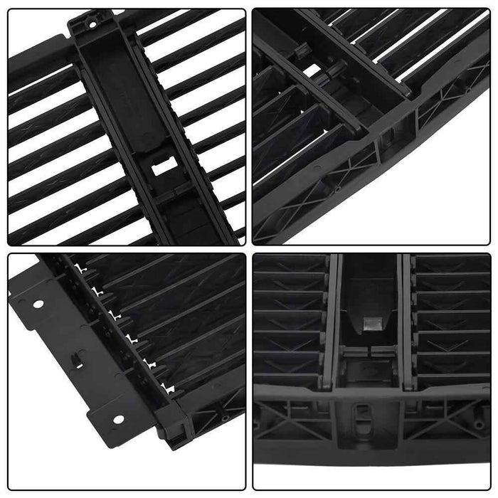 DURAFORCE Front Upper Active Grille Shutter W/O Motor For Chevy Traverse 2018 19 20 21