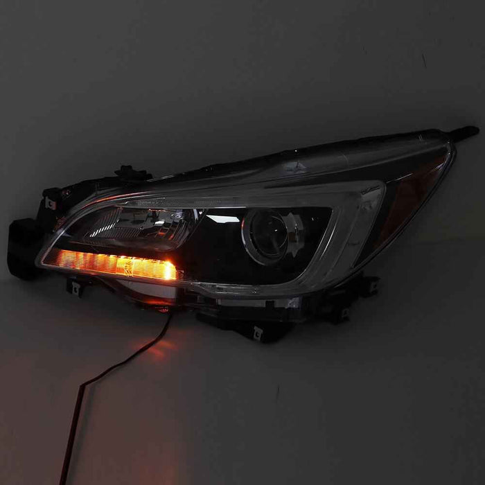 DURAFORCE Halogen Headlight For 2015 2016 2017 Subaru Legacy Outback Driver Side Headlamp