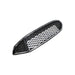 DURAFORCE Black W/Chrome Trim Grill For Ford Fusion 2017 2018 Front Bumper Upper Grille