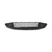 DURAFORCE Black W/Chrome Trim Grill For Ford Fusion 2017 2018 Front Bumper Upper Grille