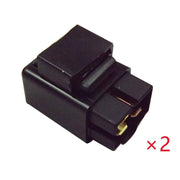 DURAFORCE 2×Relay Solenoid Starter 27010-S016 2 Stroke Scooter For Kawasaki KFX80 KSF80