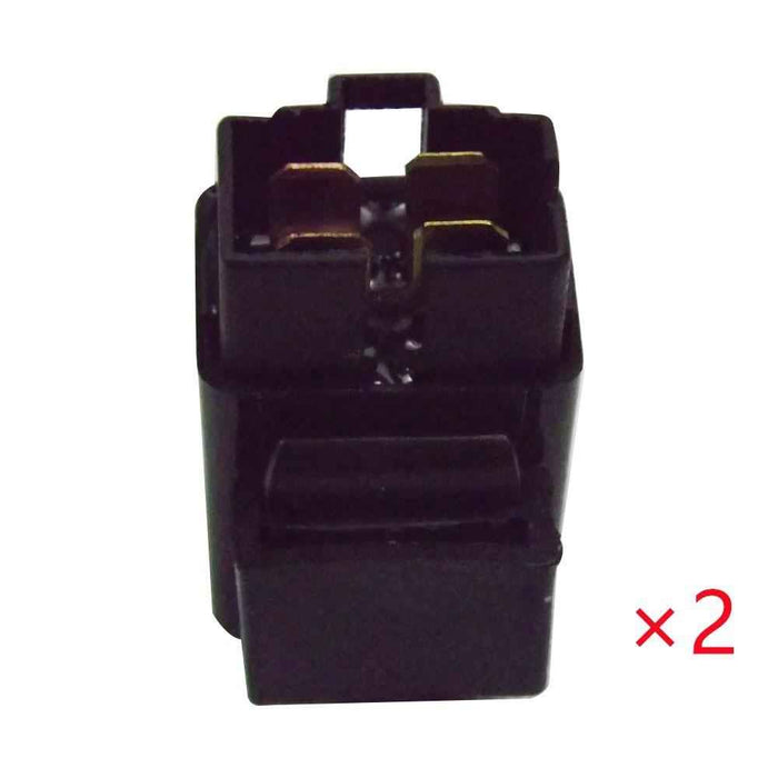 DURAFORCE 2×Relay Solenoid Starter 27010-S016 2 Stroke Scooter For Kawasaki KFX80 KSF80