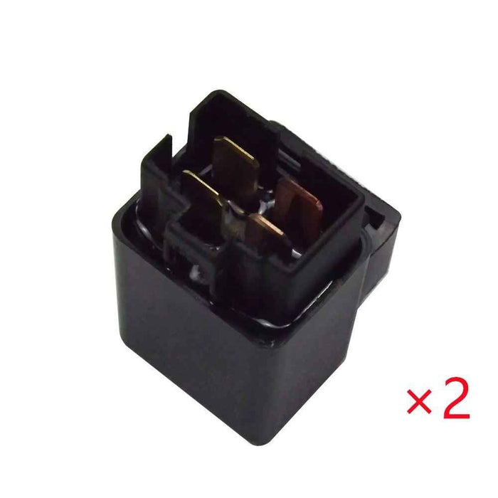DURAFORCE 2×Relay Solenoid Starter 27010-S016 2 Stroke Scooter For Kawasaki KFX80 KSF80