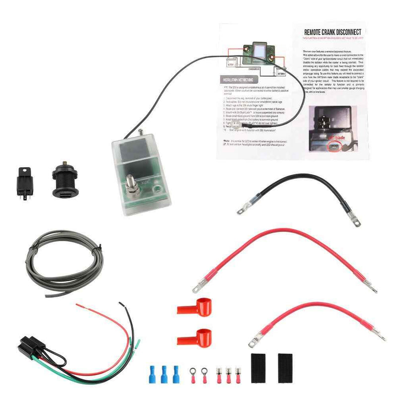 DURAFORCE Fit For Honda Pioneer 1000 700 500 UTV-SBI-CM UTV Dual Battery Isolator Kit US