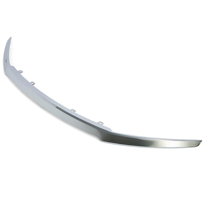 DURAFORCE For Honda Pilot 2016 2017 Front Bumper Upper Grille Trim HO1217108 Chrome Silver