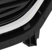 DURAFORCE Fit For Chevy Sonic 17-20 Matte Black+Chrome GM1200736 Front Upper Grille Grill
