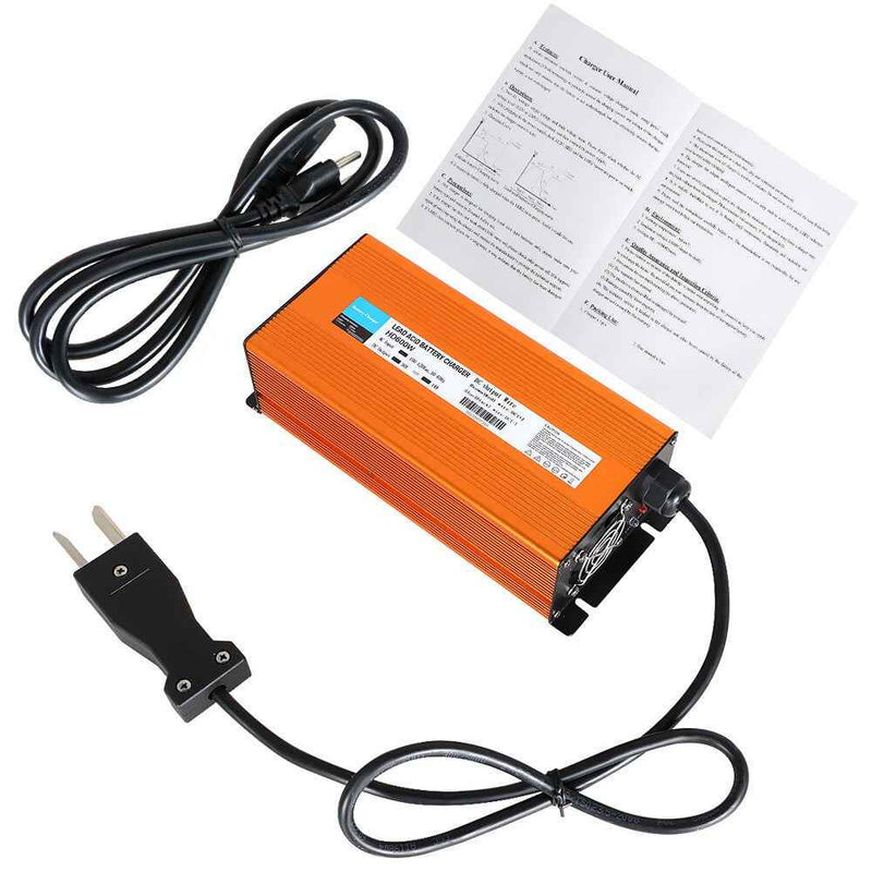 DURAFORCE Golf Cart 36 Volt 14 Amp Crowfoot Plug Battery Charger For EZGO Yamaha Club Car
