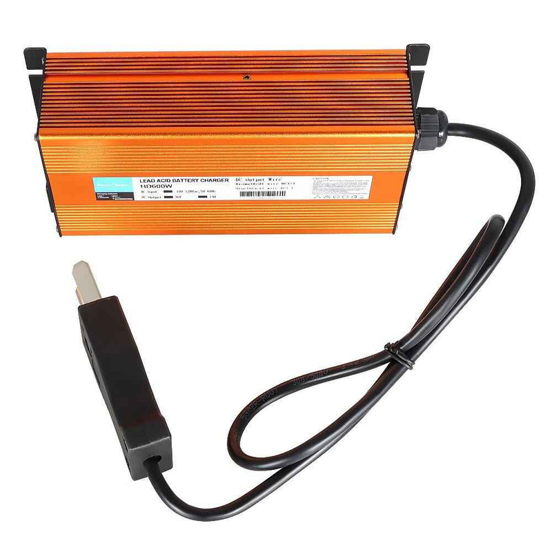 DURAFORCE Golf Cart 36 Volt 14 Amp Crowfoot Plug Battery Charger For EZGO Yamaha Club Car