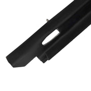 DURAFORCE For Chevy Corvette 1990-1996 4Pcs Black Window Sweep Weatherstrip Felt Seal Kit