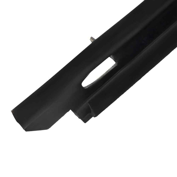 DURAFORCE For Chevy Corvette 1990-1996 4Pcs Black Window Sweep Weatherstrip Felt Seal Kit