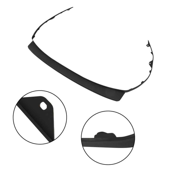 DURAFORCE Front Grille+Radiator Cover+Bumper Lid+4 Bracket For Hyundai Elantra 2017-2018