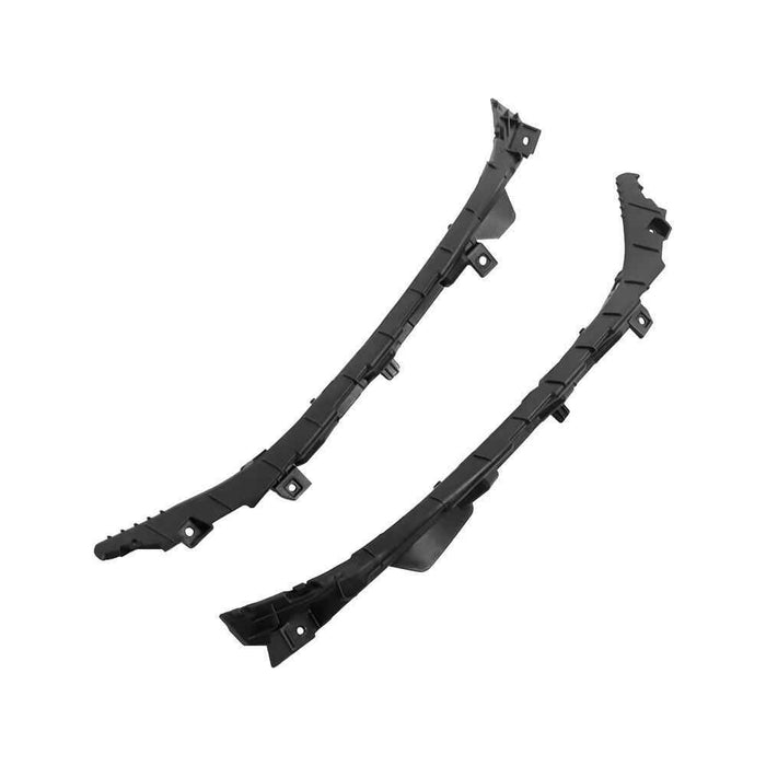 DURAFORCE Front Grille+Radiator Cover+Bumper Lid+4 Bracket For Hyundai Elantra 2017-2018