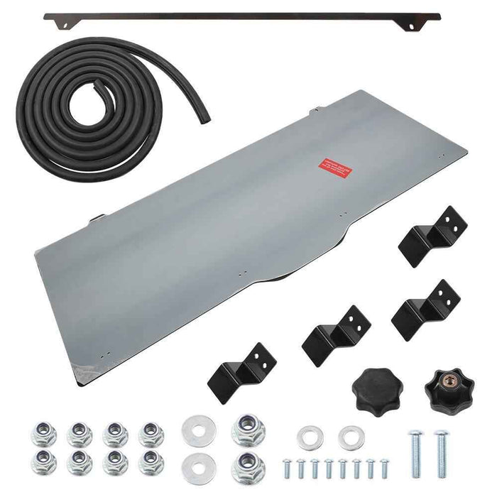 DURAFORCE Rear Window Windshield for Polaris Ranger XP 1000 /Crew 2017 2018 2019 2020-2023