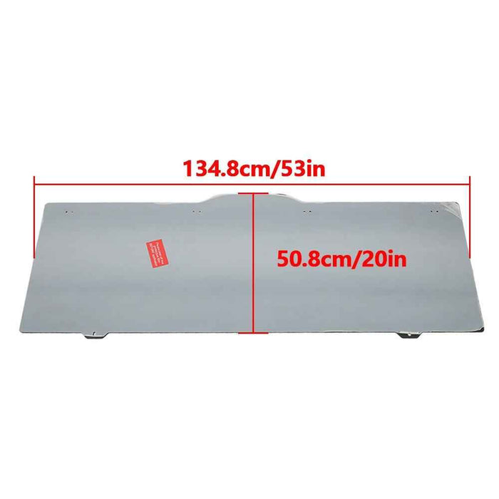 DURAFORCE Rear Window Windshield for Polaris Ranger XP 1000 /Crew 2017 2018 2019 2020-2023