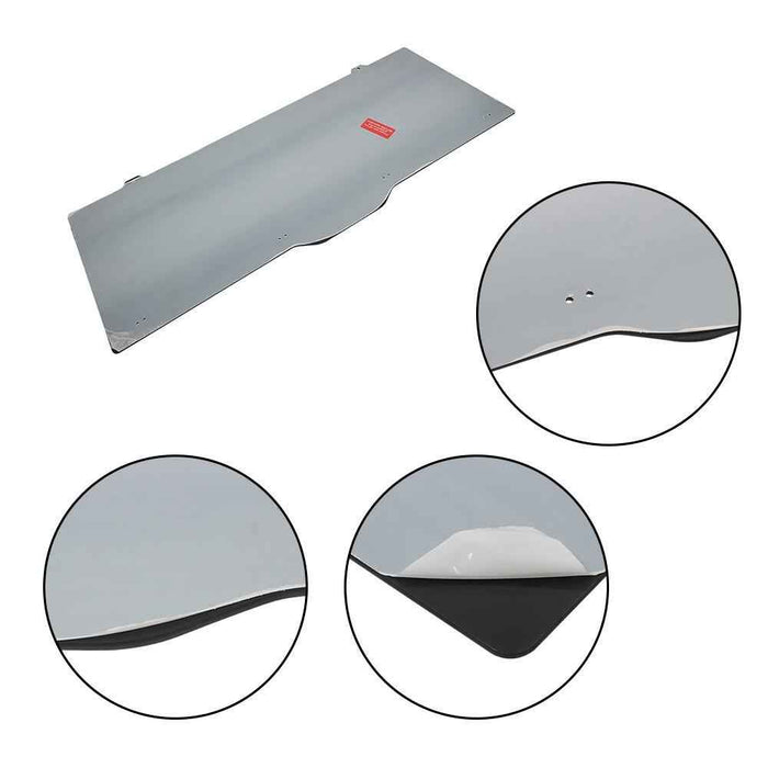 DURAFORCE Rear Window Windshield for Polaris Ranger XP 1000 /Crew 2017 2018 2019 2020-2023