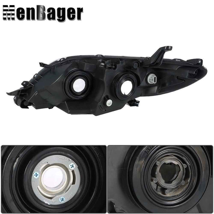 DURAFORCE For 2011-2014-2018-19-2020 Toyota Sienna Right Side Halogen Headlights Assembly