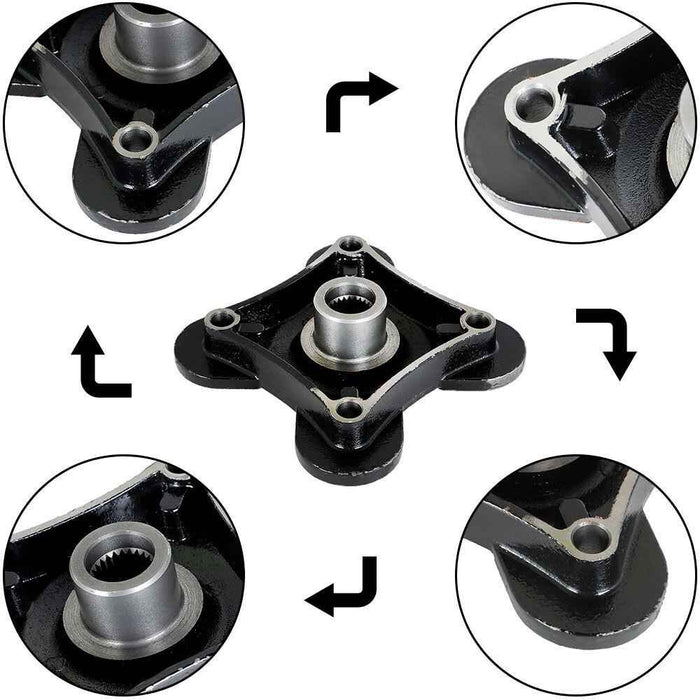 DURAFORCE 4× Front + Rear Wheel Hub For 2014-2016 2017 Polaris RZR XP 1000 /RZR XP 4 1000