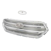 DURAFORCE Fit For Ford Escape 2017-2019 Front Hood Upper Horizontal Grille ABS Plastic