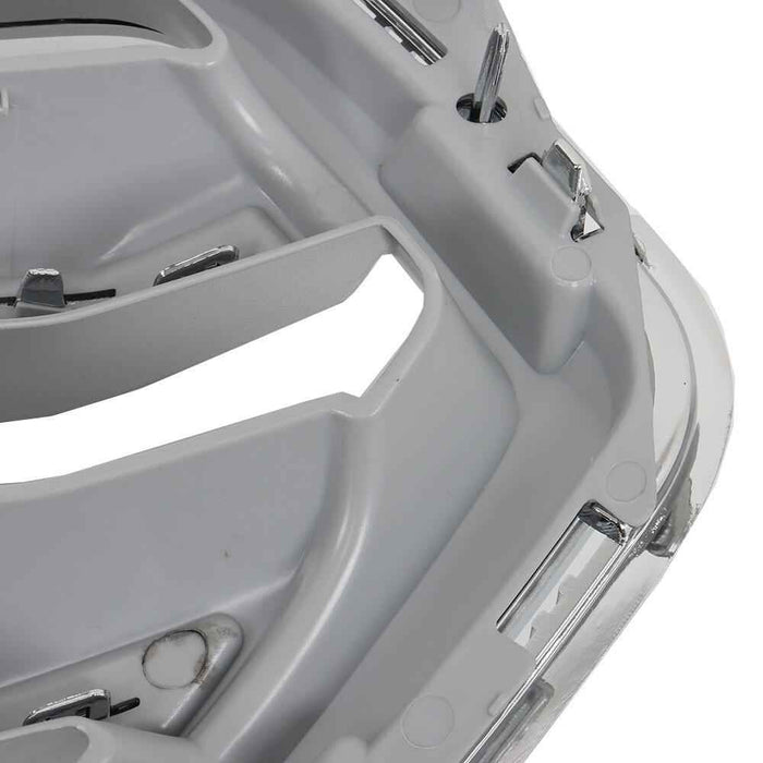 DURAFORCE Fit For Ford Escape 2017-2019 Front Hood Upper Horizontal Grille ABS Plastic