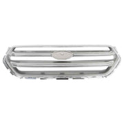 DURAFORCE Fit For Ford Escape 2017-2019 Front Hood Upper Horizontal Grille ABS Plastic