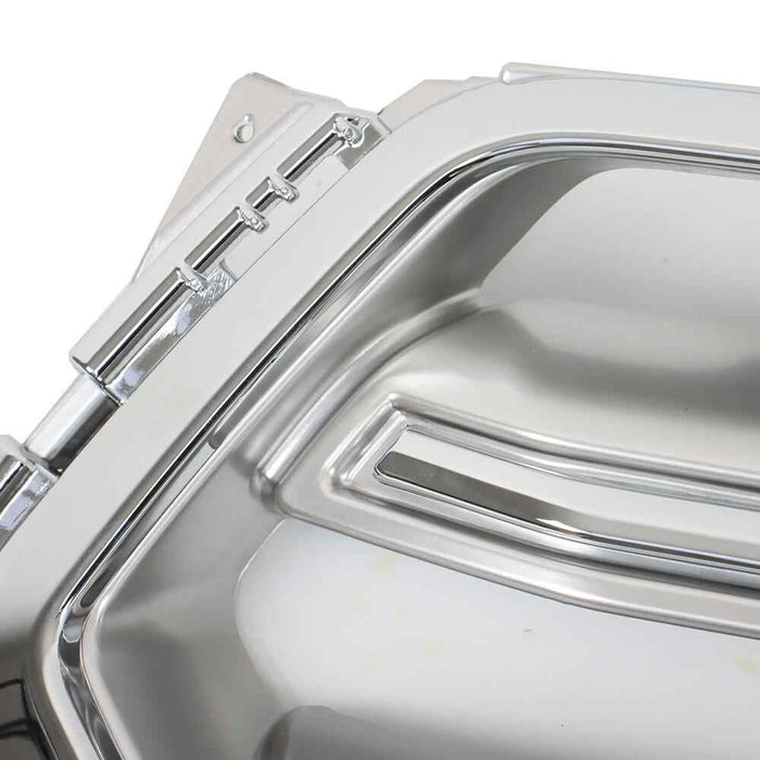 DURAFORCE Fit For Ford Escape 2017-2019 Front Hood Upper Horizontal Grille ABS Plastic