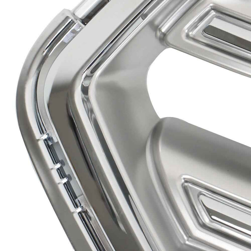 DURAFORCE Fit For Ford Escape 2017-2019 Front Hood Upper Horizontal Grille ABS Plastic