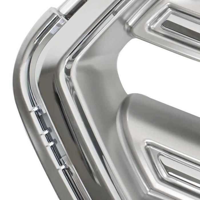 DURAFORCE Fit For Ford Escape 2017-2019 Front Hood Upper Horizontal Grille ABS Plastic