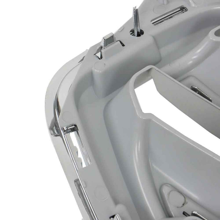 DURAFORCE Fit For Ford Escape 2017-2019 Front Hood Upper Horizontal Grille ABS Plastic