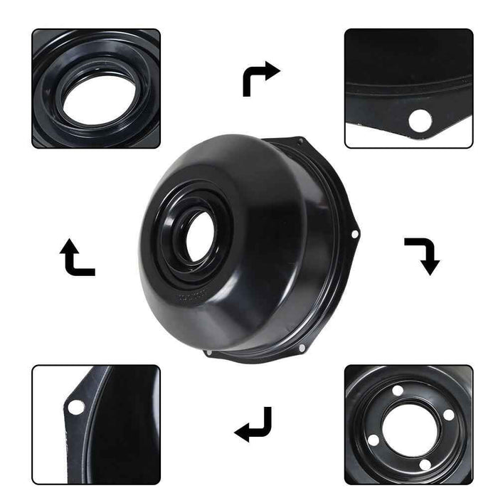 DURAFORCE Fit For Honda FourTrax 300 TRX300 1988-1996 Rear Brake Drum & Cover Brake Shoe