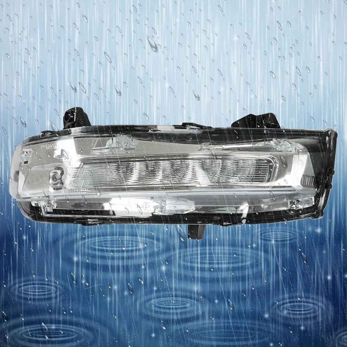 DURAFORCE Driver Left Side For Ford Mustang 2018-2020 Fog Light LED Turn Signal Lamp