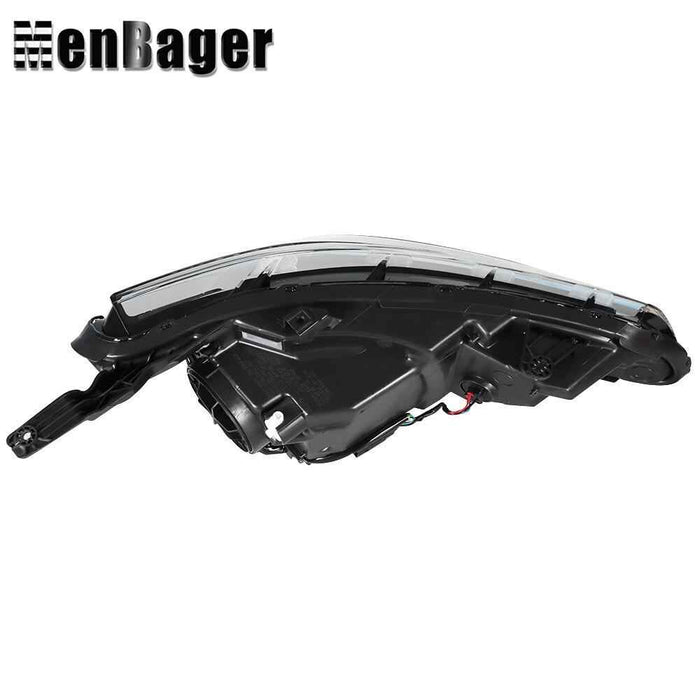 DURAFORCE For Chevy Malibu 2016 2017 2018 Driver Side Black Clear Headlight Halogen