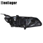 DURAFORCE For Chevy Malibu 2016 2017 2018 Driver Side Black Clear Headlight Halogen