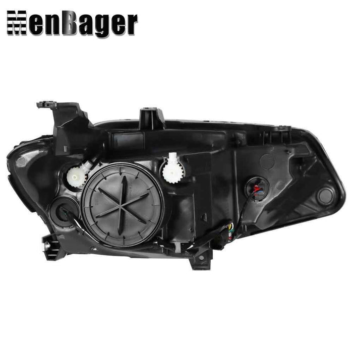 DURAFORCE For Chevy Malibu 2016 2017 2018 Driver Side Black Clear Headlight Halogen