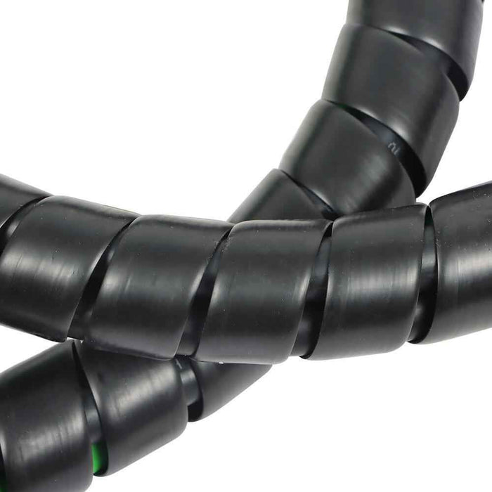 DURAFORCE 12FT 3-in-1 Wrap Power Air Line ABS Cord And Air Hoses For Semi Truck Tractor