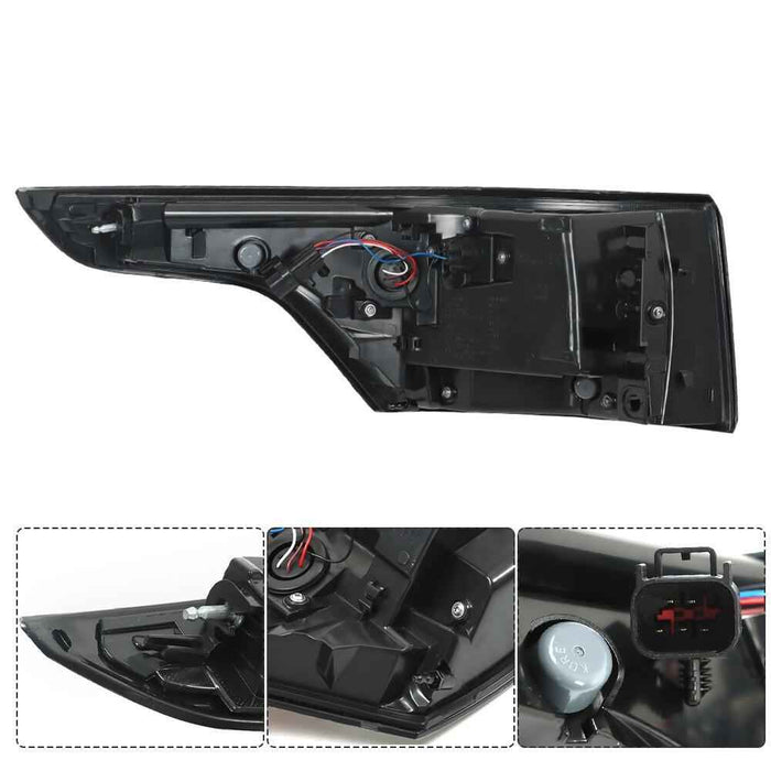 DURAFORCE Tail Light For 2014-2017 Land Rover Range Rover Sport Lamp Passenger Side Right