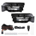 DURAFORCE Pair of Fog Lights LED Lamps w/Switch+Wiring Kits For 2015-2020 Dodge Charger