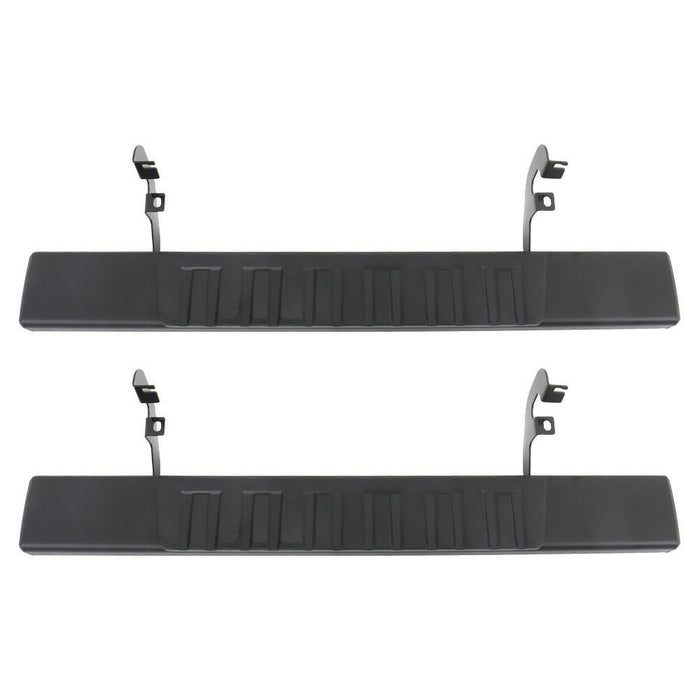 DURAFORCE Black Power Coating Running Board For 19-24 Silverado/Sierra Truck Side Step 6"