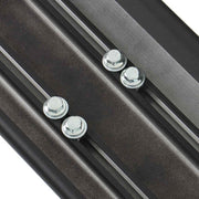 DURAFORCE Black Power Coating Running Board For 19-24 Silverado/Sierra Truck Side Step 6"