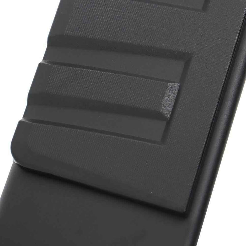 DURAFORCE Black Power Coating Running Board For 19-24 Silverado/Sierra Truck Side Step 6"