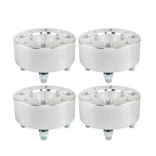 DURAFORCE 4× 2" Wheel Spacers 4x101.6 1/2"x20 For EZ GO EZGO Club Cars Golf Carts Silver