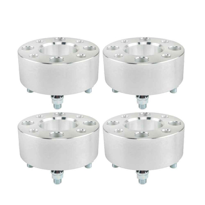 DURAFORCE 4× 2" Wheel Spacers 4x101.6 1/2"x20 For EZ GO EZGO Club Cars Golf Carts Silver